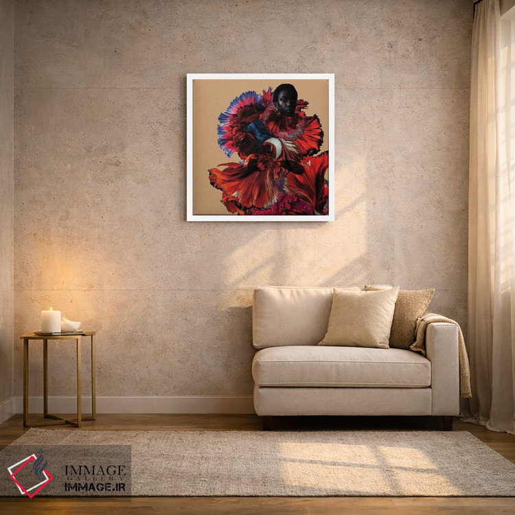 تابلو دکوراتیو گل رز تفکیک شده اثر لولیتا لورنزو - D2W