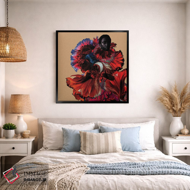 تابلو دکوراتیو گل رز تفکیک شده اثر لولیتا لورنزو - D1B