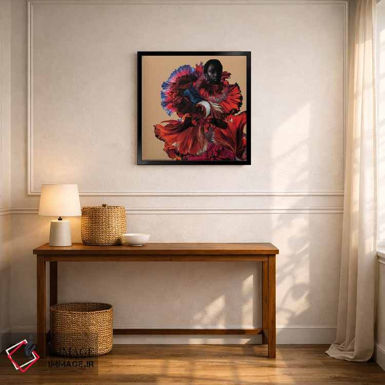 تابلو دکوراتیو گل رز تفکیک شده اثر لولیتا لورنزو - D5B