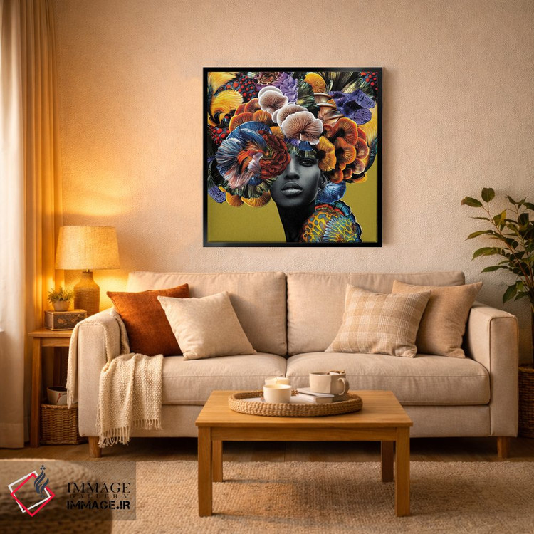 تابلو دکوراتیو موی زیبا اثر لولیتا لورنزو - D4B