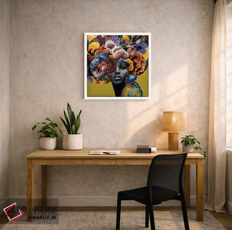 تابلو دکوراتیو موی زیبا اثر لولیتا لورنزو - D6W