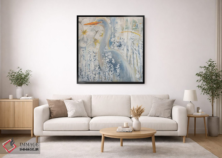 تابلو دکوراتیو زمستان کالیفرنیا اثر لیندا مک کلور - D1B