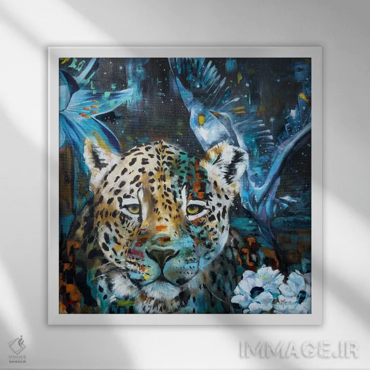 تابلو دکوراتیو آنچه بعد می آید اثر لیندا مک کلور - نمای قابدار سفید