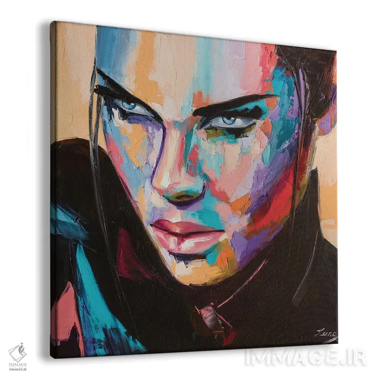 تابلو دکوراتیو بازی ها تمام شده اند اثر لانا فری - نمای پرسپکتیو محصول