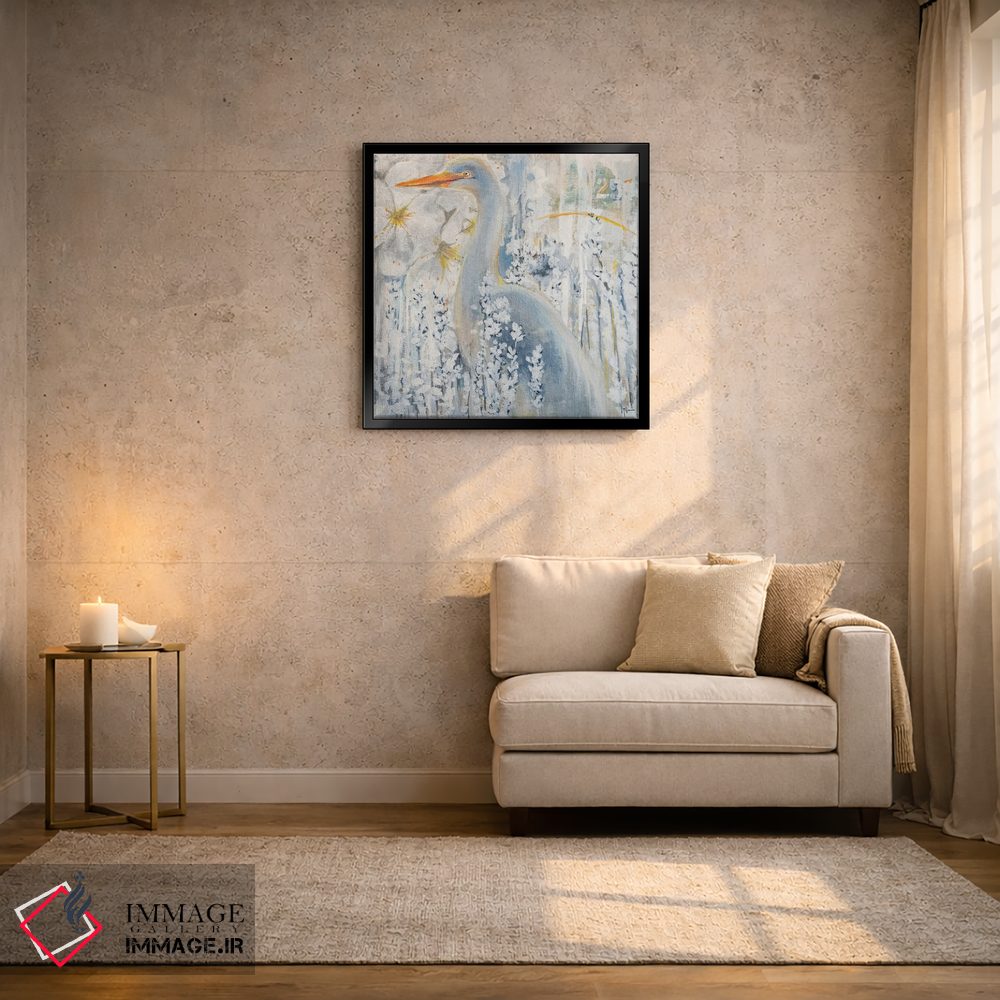 تابلو دکوراتیو زمستان کالیفرنیا اثر لیندا مک کلور - D5B