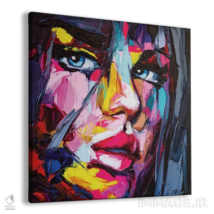 تابلو دکوراتیو سرنوشت اثر لانا فری - نمای پرسپکتیو محصول