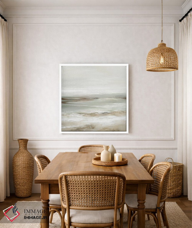 تابلو مینیمال کنار اقیانوس II اثر لونا ماویس - D4W