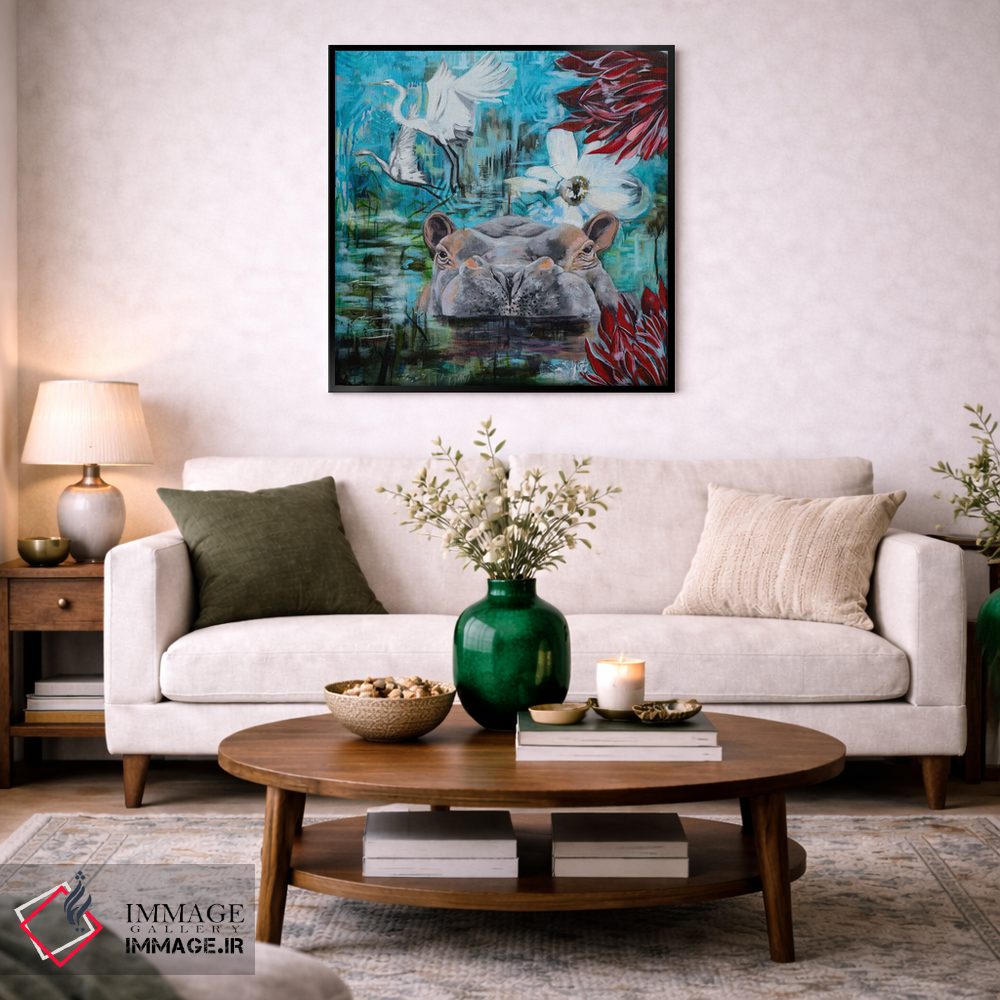 تابلو دکوراتیو آسمان دیگر اثر لیندا مک کلور - D3B