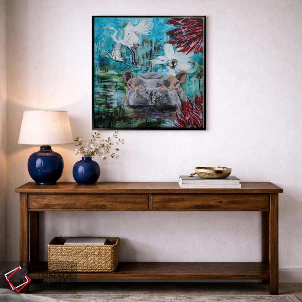 تابلو دکوراتیو آسمان دیگر اثر لیندا مک کلور - D4B