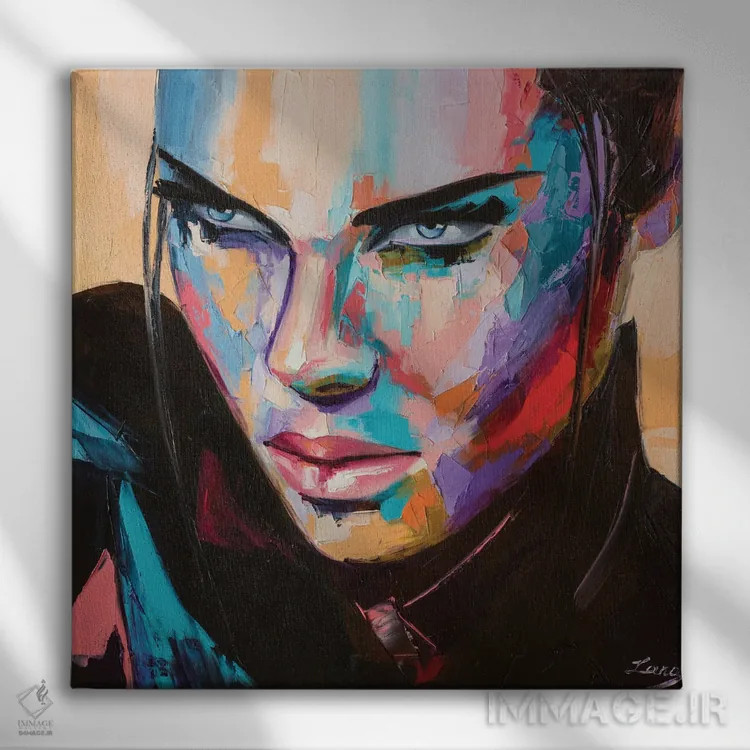 تابلو دکوراتیو بازی ها تمام شده اند اثر لانا فری - نمای روبهرو روی دیوار