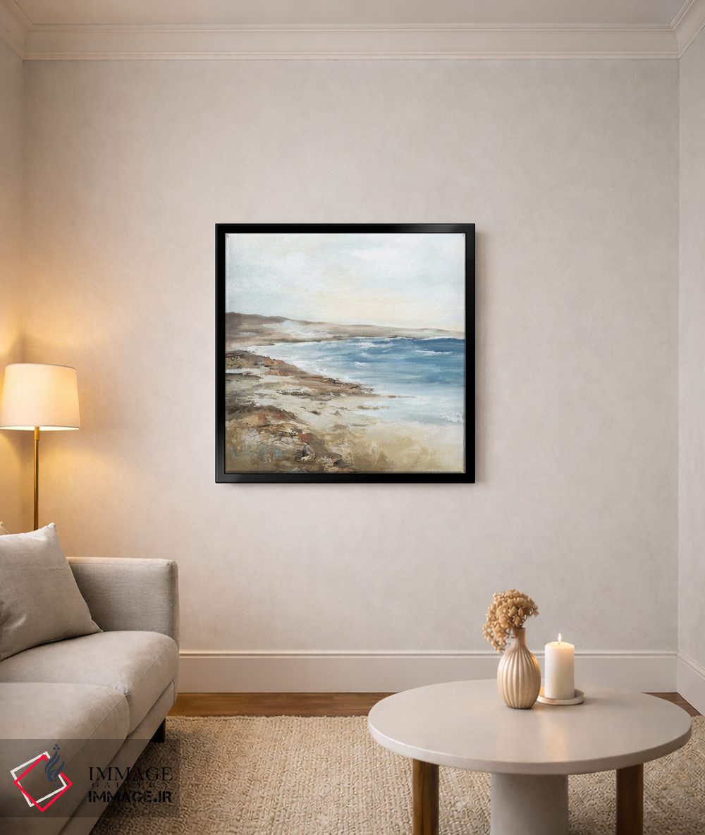 تابلو انتزاعی شعر دریا I اثر لونا ماویس - D3B