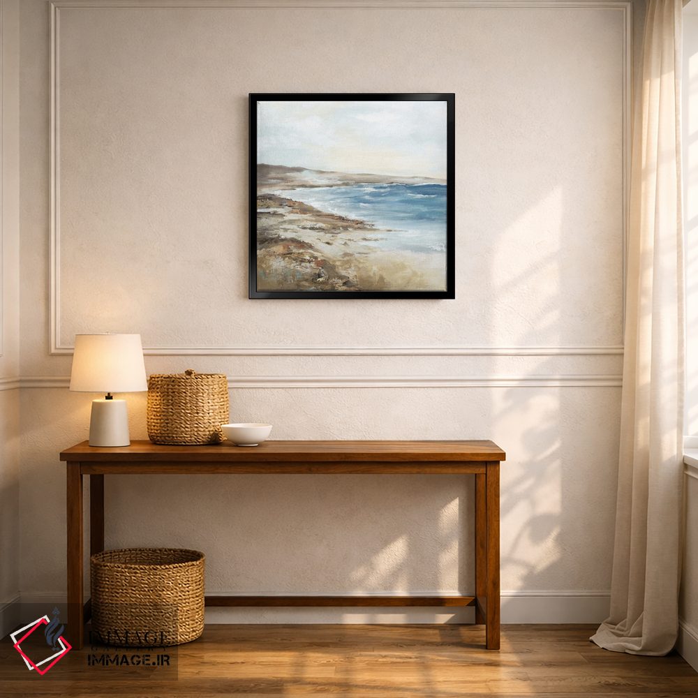تابلو انتزاعی شعر دریا I اثر لونا ماویس - D6B
