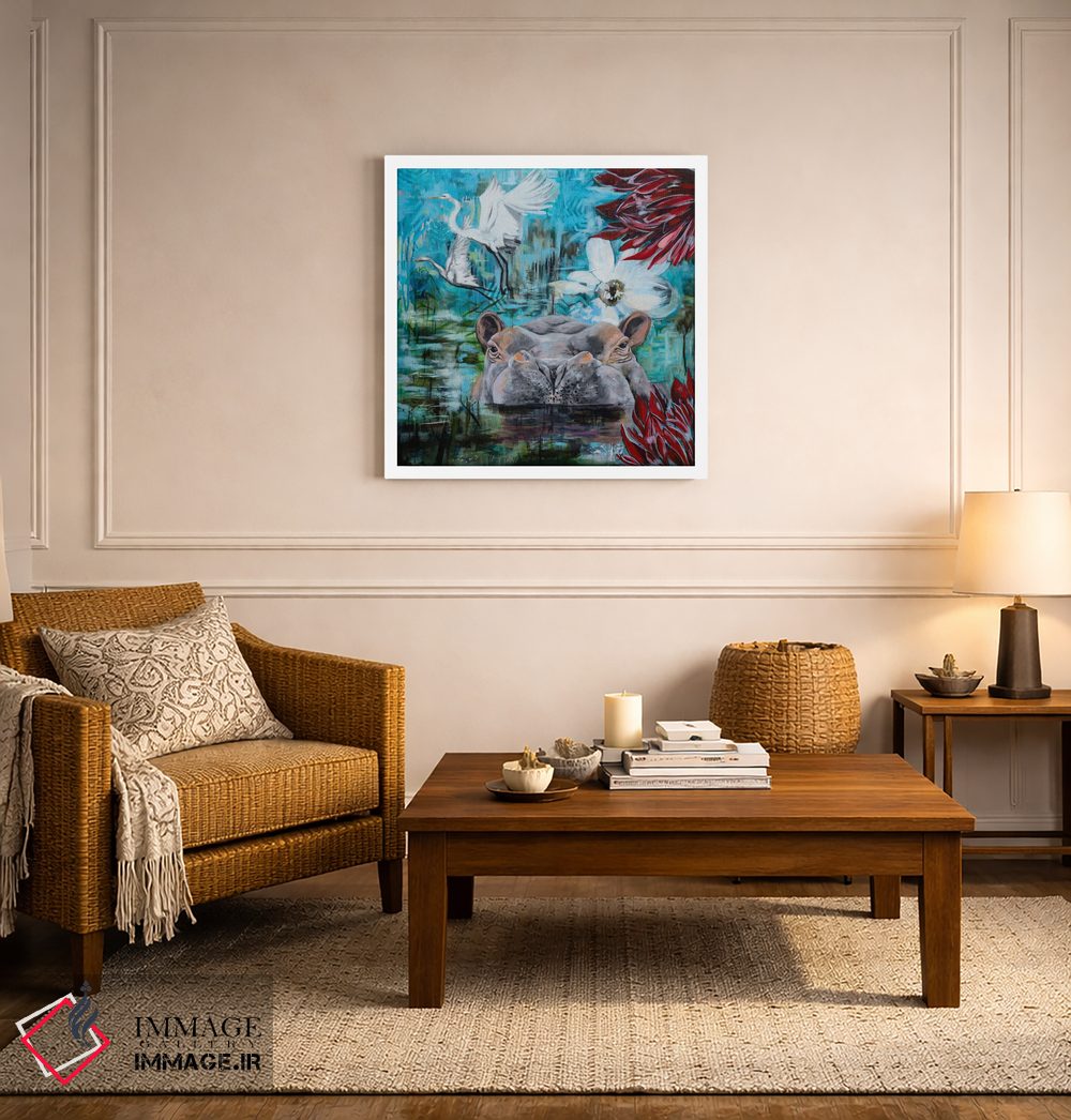 تابلو دکوراتیو آسمان دیگر اثر لیندا مک کلور - D6W