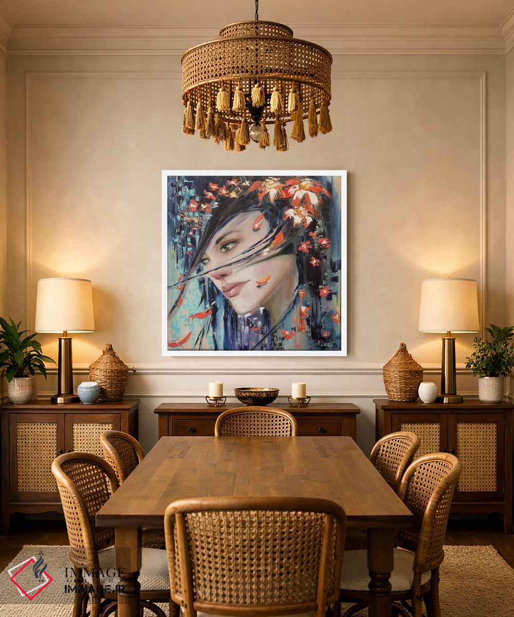 تابلو دکوراتیو اگر پاییزی نیاید تماس بگیر اثر لانا فری - D3W