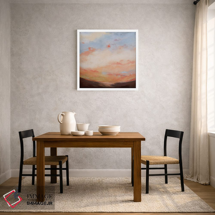 تابلو انتزاعی دریاهای متلاطم ۴ اثر لیندا استلینگ - D2W