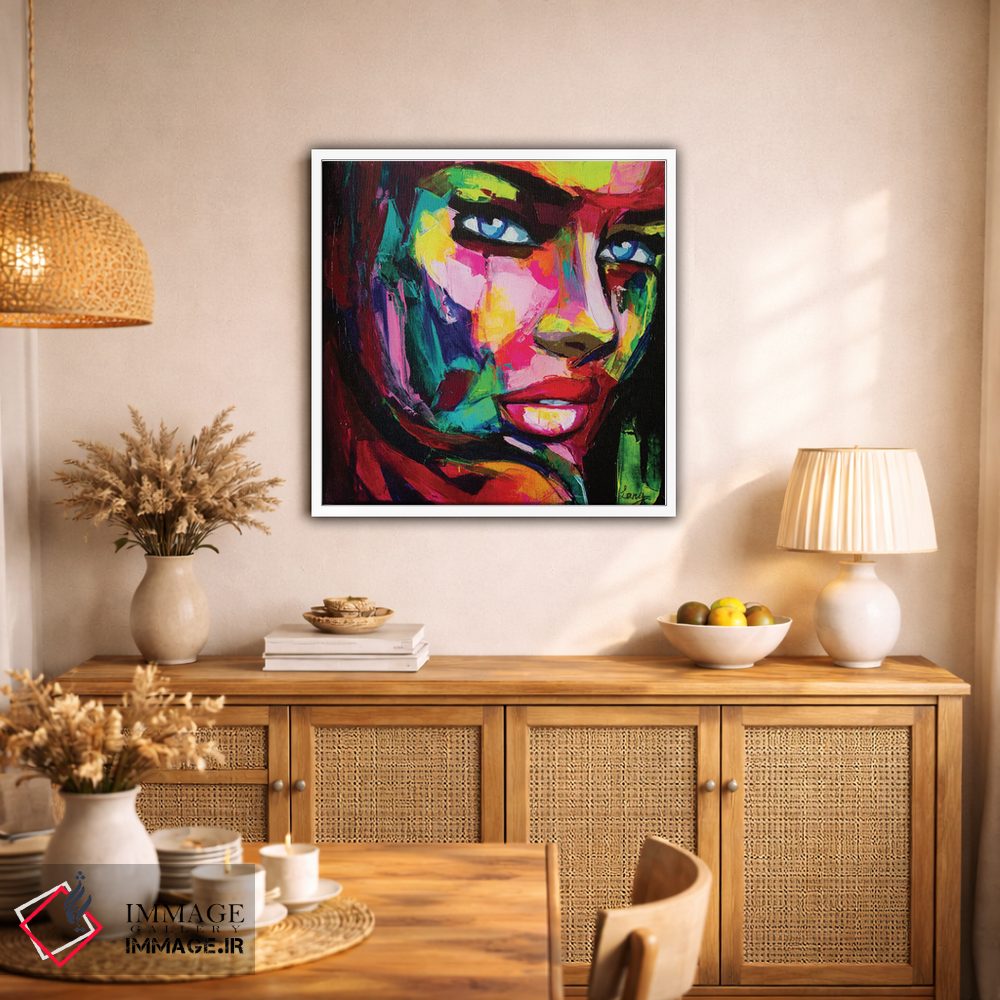 تابلو دکوراتیو لیلا اثر لانا فری - D1W