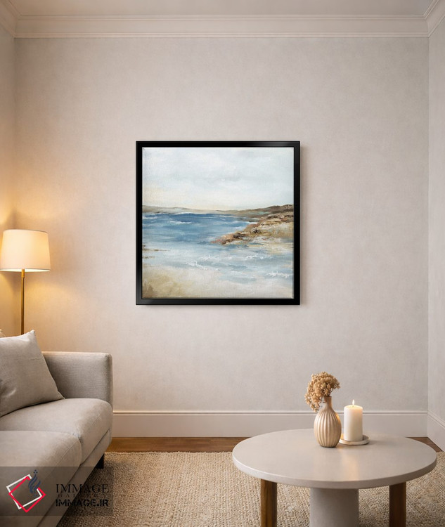 تابلو انتزاعی شعر دریا II اثر لونا ماویس - D3B