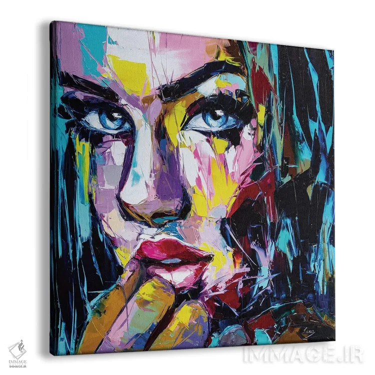 تابلو دکوراتیو اگر ماه باران را حس می کرد اثر لانا فری - نمای پرسپکتیو محصول