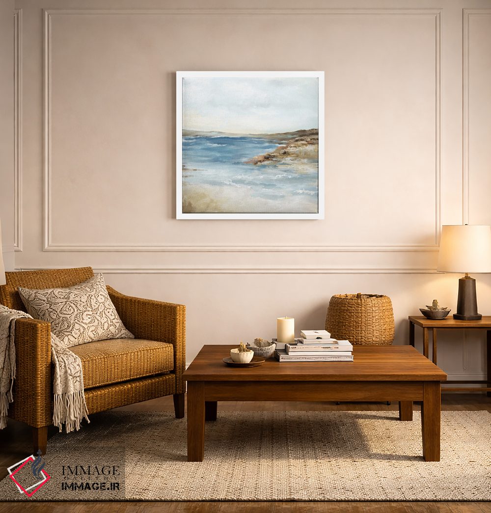 تابلو انتزاعی شعر دریا II اثر لونا ماویس - D5W