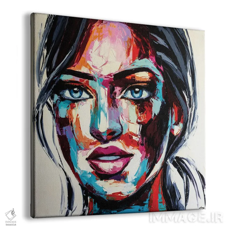 تابلو دکوراتیو خیابان مشجر اثر لانا فری - نمای پرسپکتیو محصول