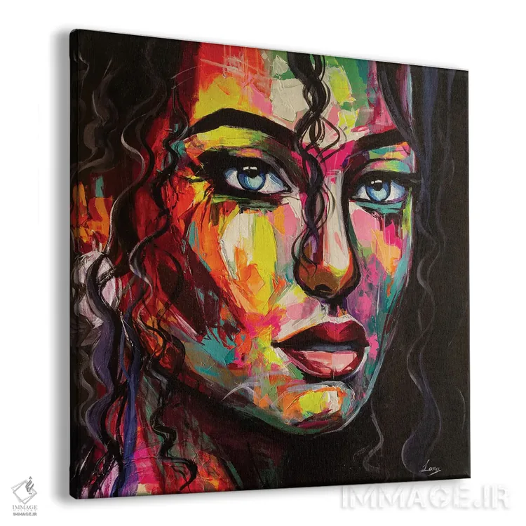 تابلو دکوراتیو ..در نگاه اول اثر لانا فری - نمای پرسپکتیو محصول