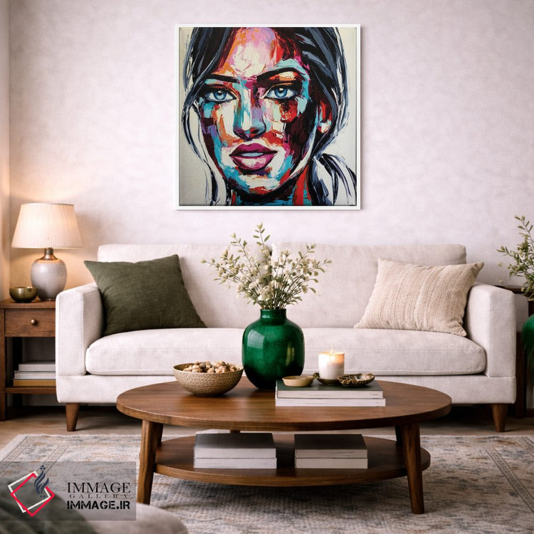 تابلو دکوراتیو خیابان مشجر اثر لانا فری - D2W