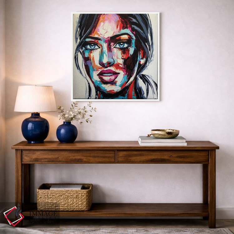 تابلو دکوراتیو خیابان مشجر اثر لانا فری - D3W