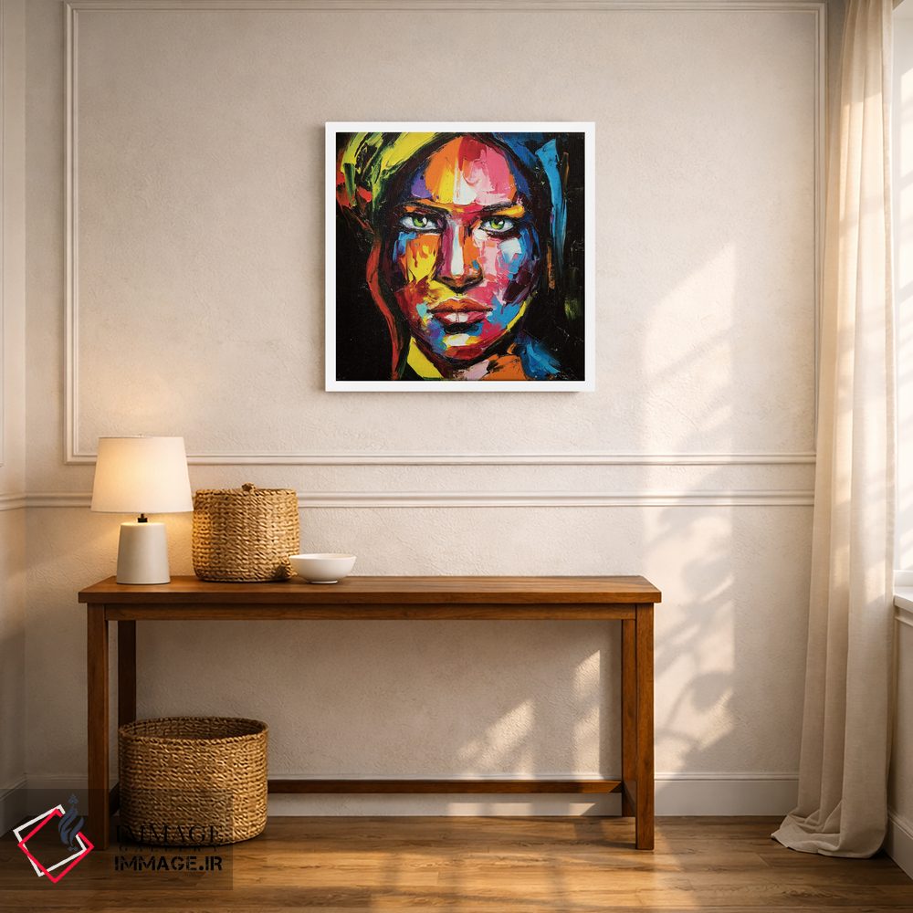 تابلو دکوراتیو سوختن عمیق اثر لانا فری - D5W