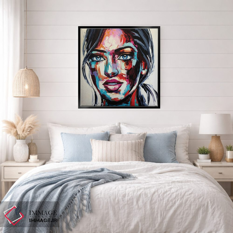 تابلو دکوراتیو خیابان مشجر اثر لانا فری - D4B