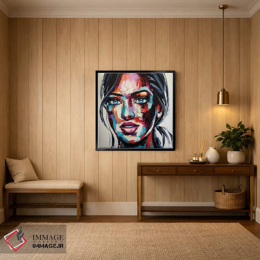 تابلو دکوراتیو خیابان مشجر اثر لانا فری - D5B