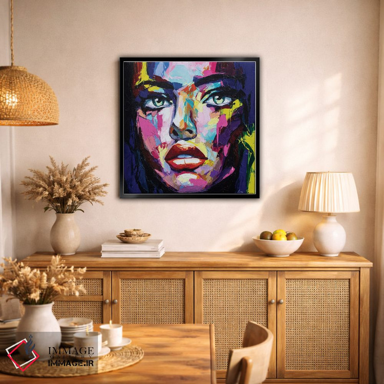 تابلو دکوراتیو خواب زنبق اثر لانا فری - D1B