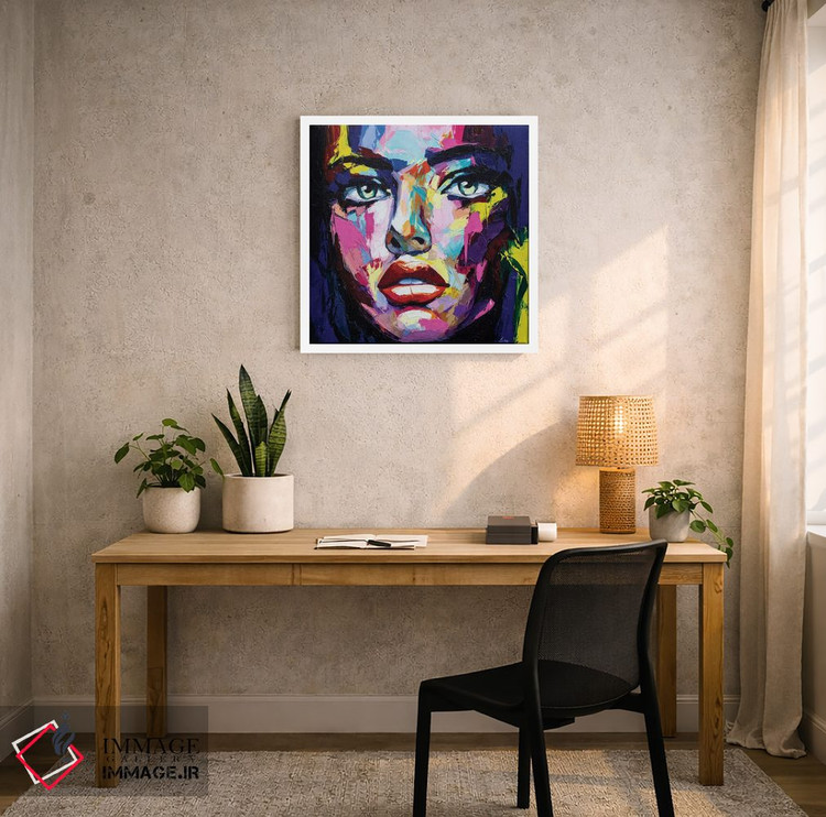 تابلو دکوراتیو خواب زنبق اثر لانا فری - D4W