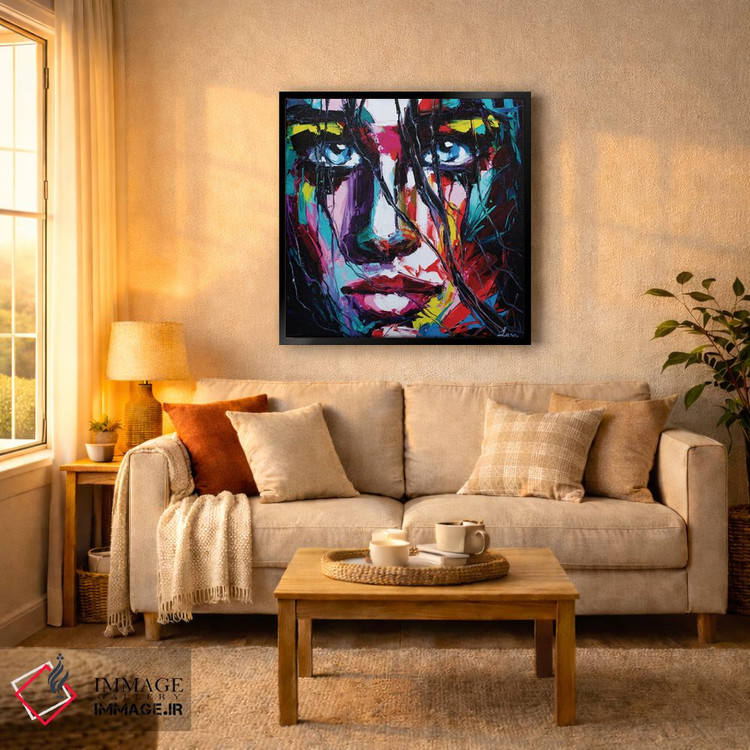 تابلو دکوراتیو بازی سایه اثر لانا فری - D6B