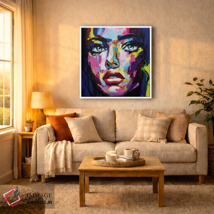 تابلو دکوراتیو خواب زنبق اثر لانا فری - D5W