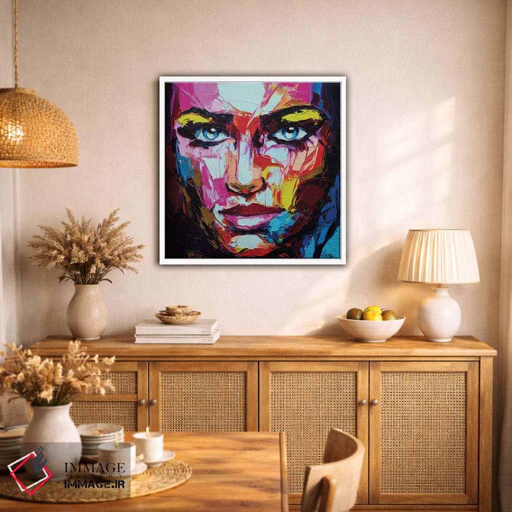 تابلو دکوراتیو راز بیان گر اثر لانا فری - D1W