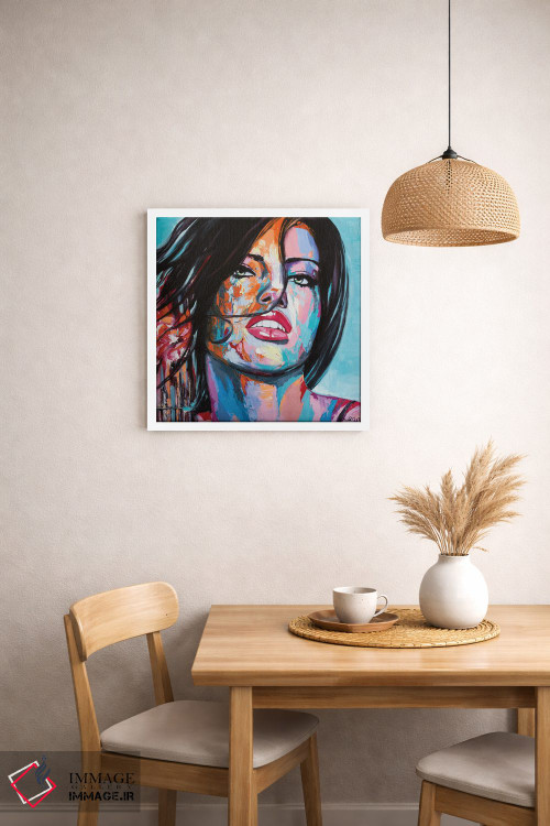 تابلو دکوراتیو موجیتو روی یخ اثر لانا فری - D1W