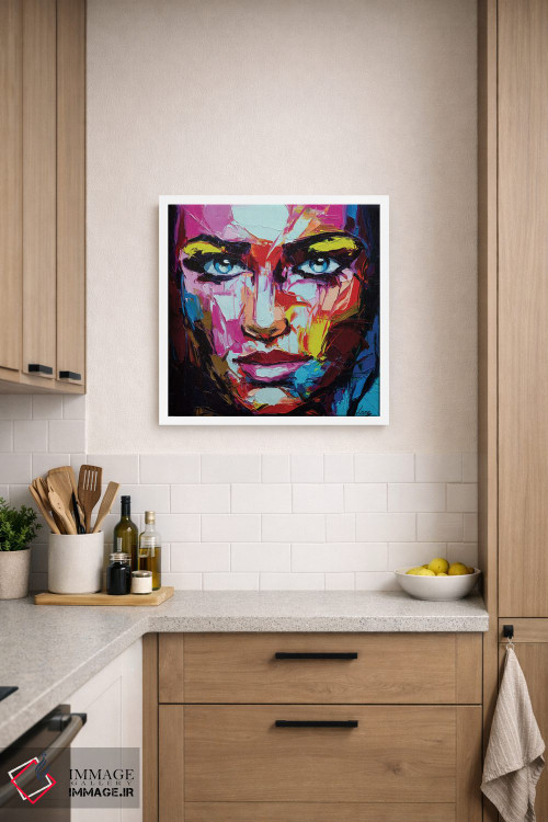 تابلو دکوراتیو راز بیان گر اثر لانا فری - D5W