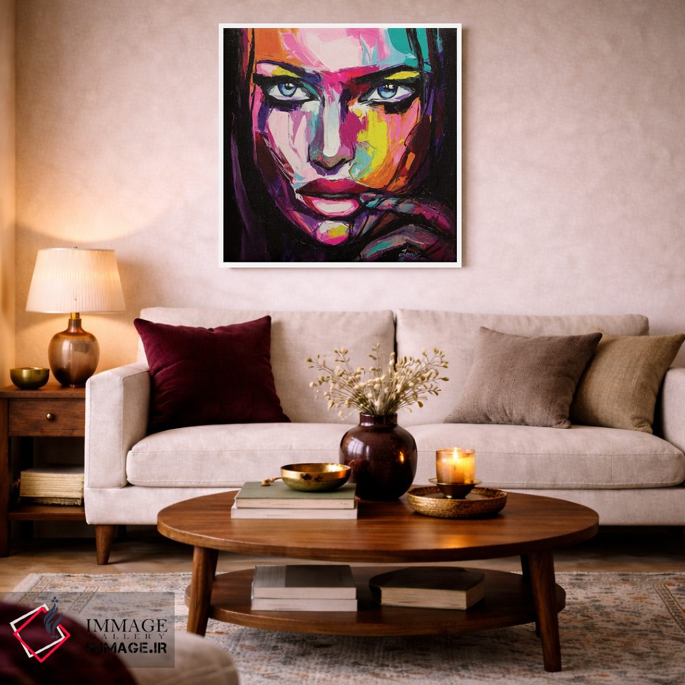 تابلو دکوراتیو حدس بزن اثر لانا فری - D3W