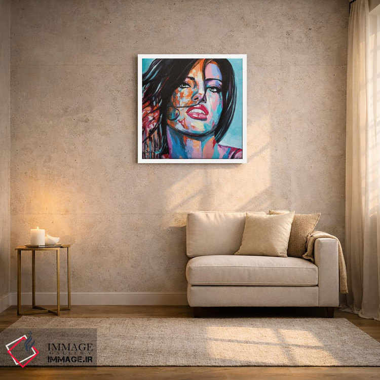 تابلو دکوراتیو موجیتو روی یخ اثر لانا فری - D2W