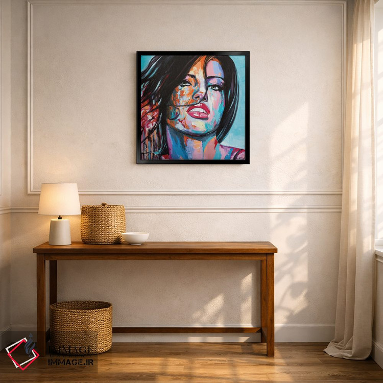 تابلو دکوراتیو موجیتو روی یخ اثر لانا فری - D6B