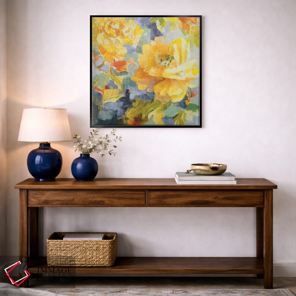 تابلو دکوراتیو "پیونی های مدرن I" اثر لینی لورث - D4B