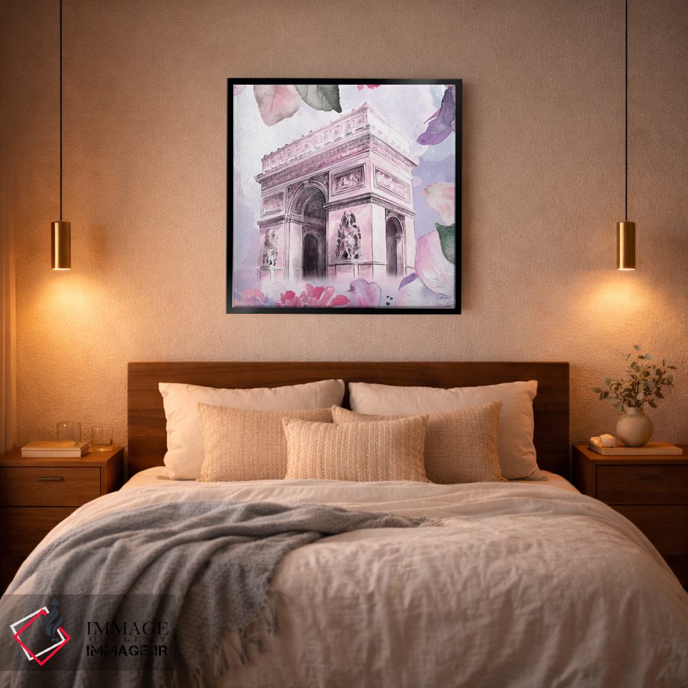 تابلو دکوراتیو "شکوفه های پاریسی II" اثر لینی لورث - D2B