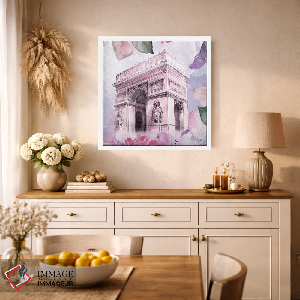 تابلو دکوراتیو "شکوفه های پاریسی II" اثر لینی لورث - D1W