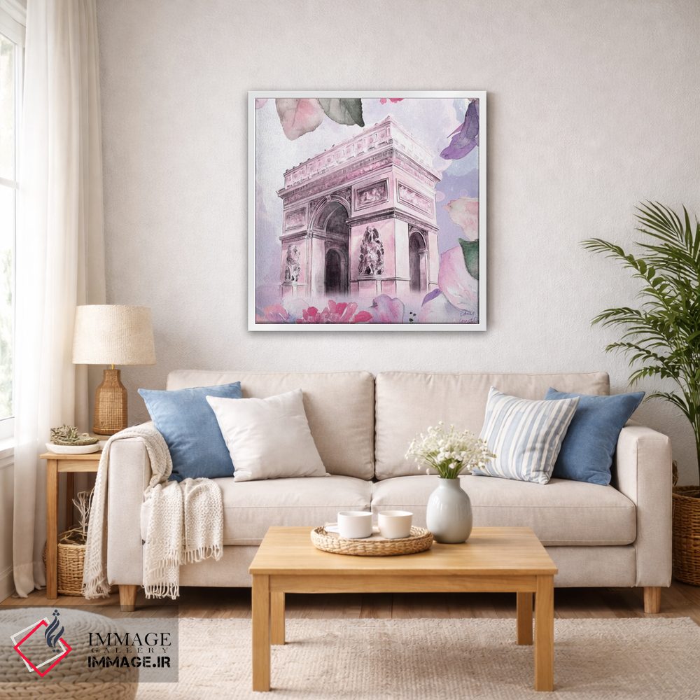 تابلو دکوراتیو "شکوفه های پاریسی II" اثر لینی لورث - D5W