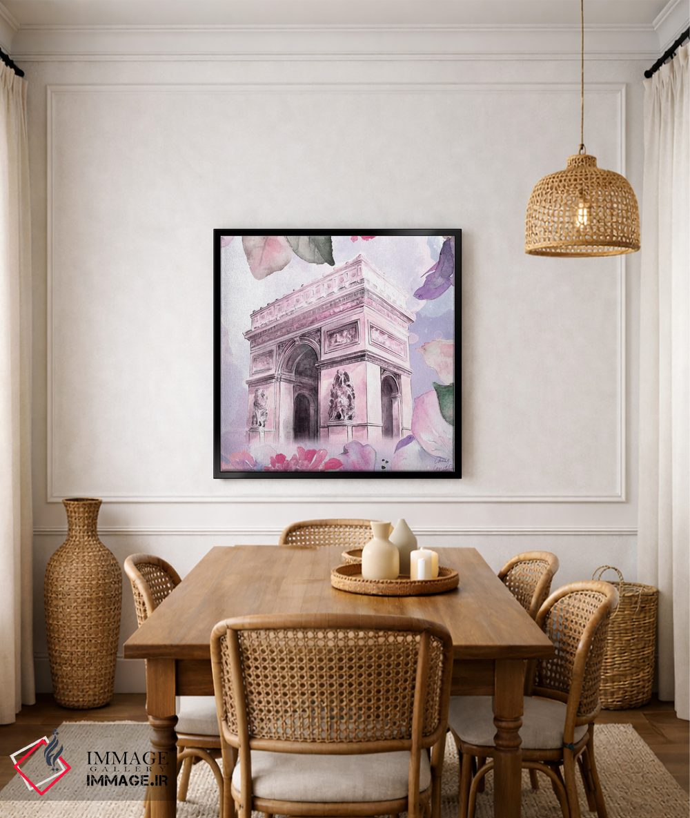 تابلو دکوراتیو "شکوفه های پاریسی II" اثر لینی لورث - D6B