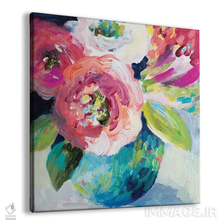 تابلو دکوراتیو "لمس بهاری" اثر لینی لورث - نمای پرسپکتیو محصول