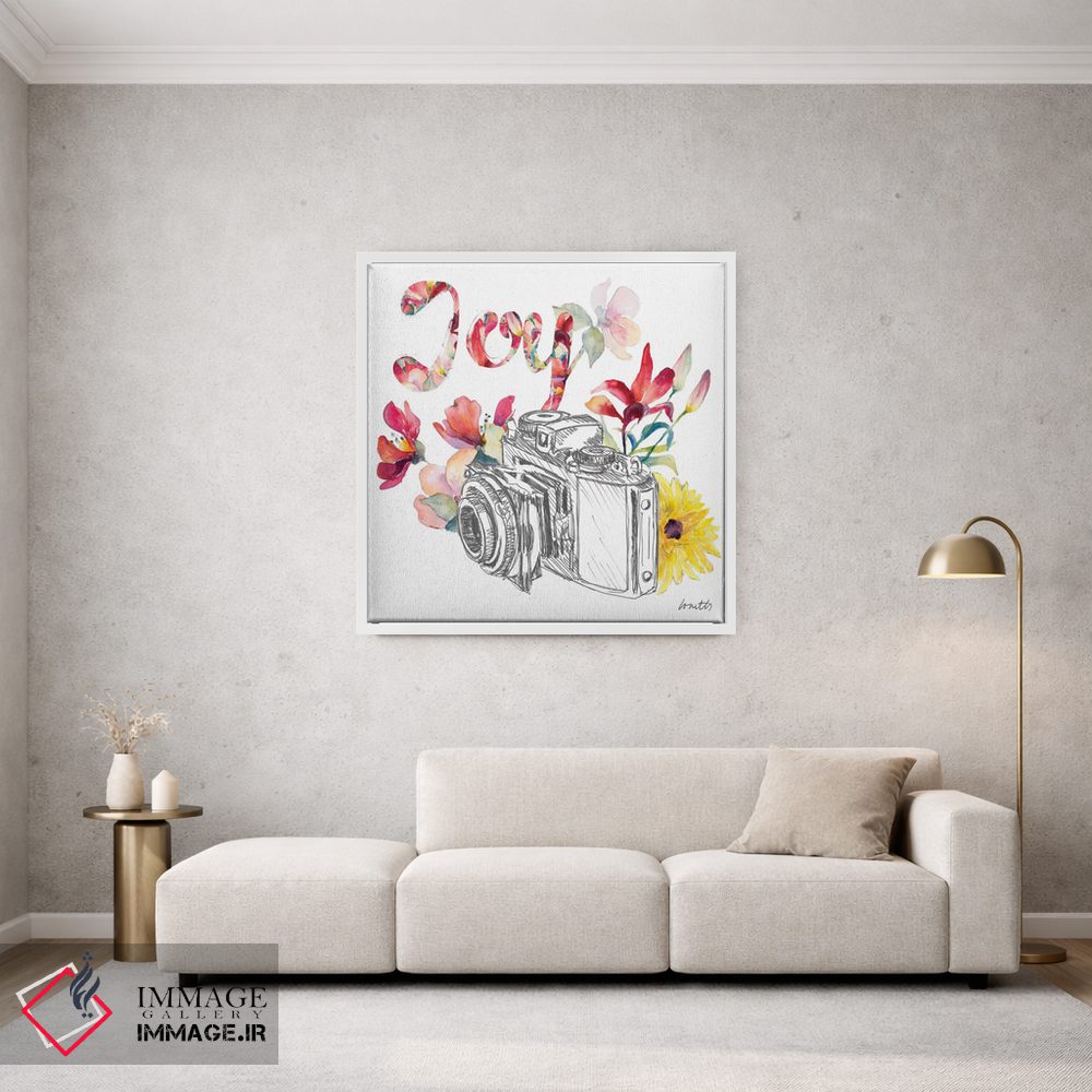 تابلو دکوراتیو "دوربین شکوفه دار" اثر لینی لورث - D1W