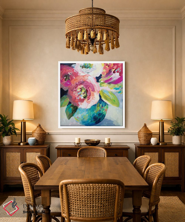 تابلو دکوراتیو "لمس بهاری" اثر لینی لورث - D2W