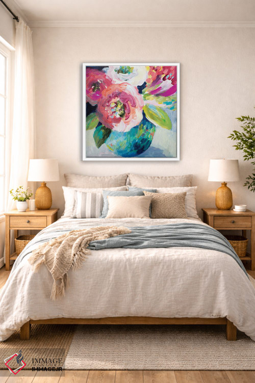 تابلو دکوراتیو "لمس بهاری" اثر لینی لورث - D5W