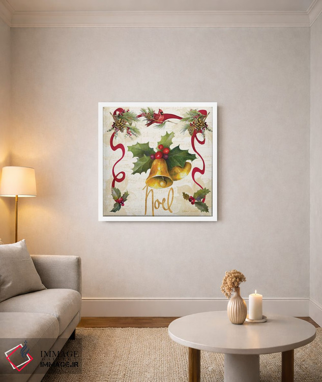 تابلو دکوراتیو "ریسه پوئینستیا کریسمس III" اثر لینی لورث - D3W